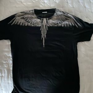 Marcelo Burlon County of Milan Mens “icon wings” t- shirt. Black Size M